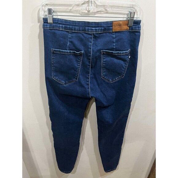 LoveGen Jeans Womens Size 30 Blue Denim Hanoi Tube Skinny Normcore - Picture 2 of 9